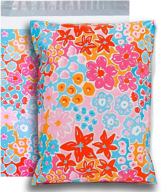 Spring Flower 10x13 Polymailer - 100 Piece